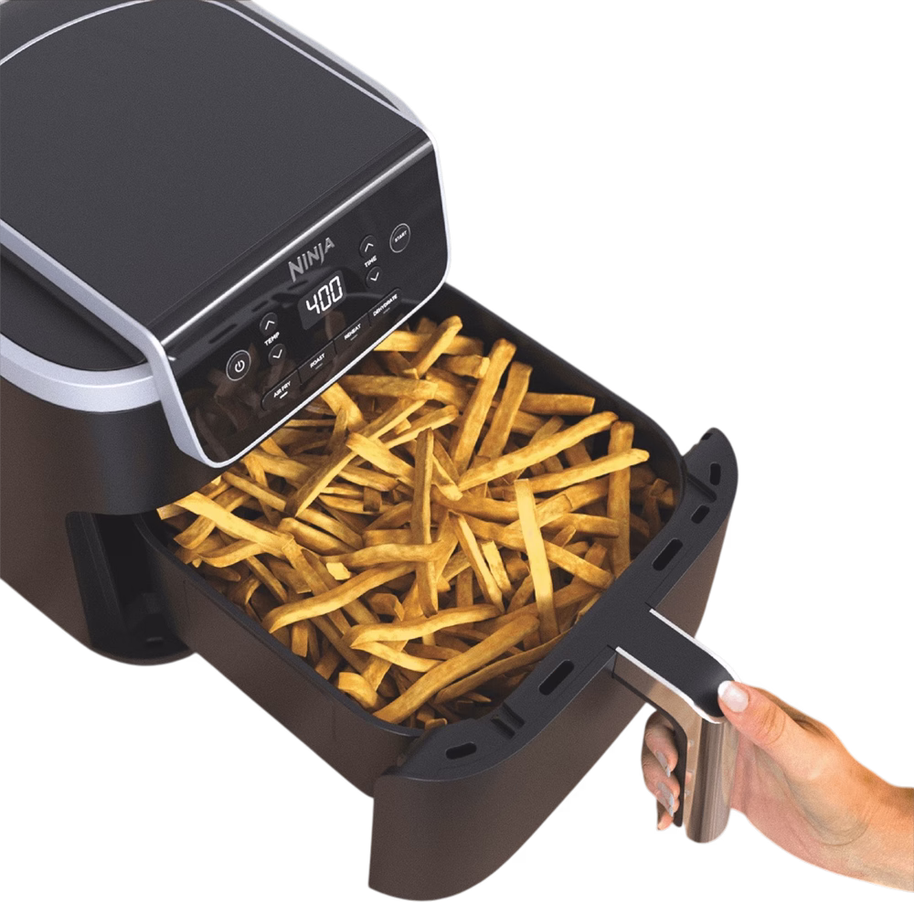 Freidora de aire Pro 4 en 1 AFI41LAA 4.7L 1750W Ninja con canasta de papas fritas descúbrelo en granhogar