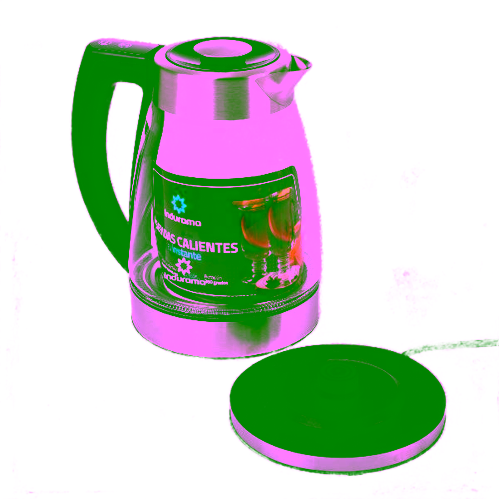 Hervidor de agua Indurama IHCR24 de 1.7 litros con base vista principal disponible en granhogar