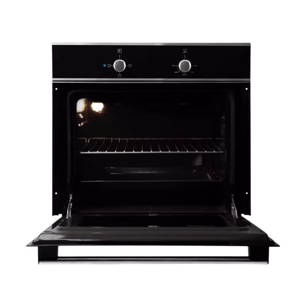 Horno Empotrable HE 2502 Challenger ofrece potencia, elegancia y precisión para disfrutar una experiencia culinaria moderna y resultados deliciosos.