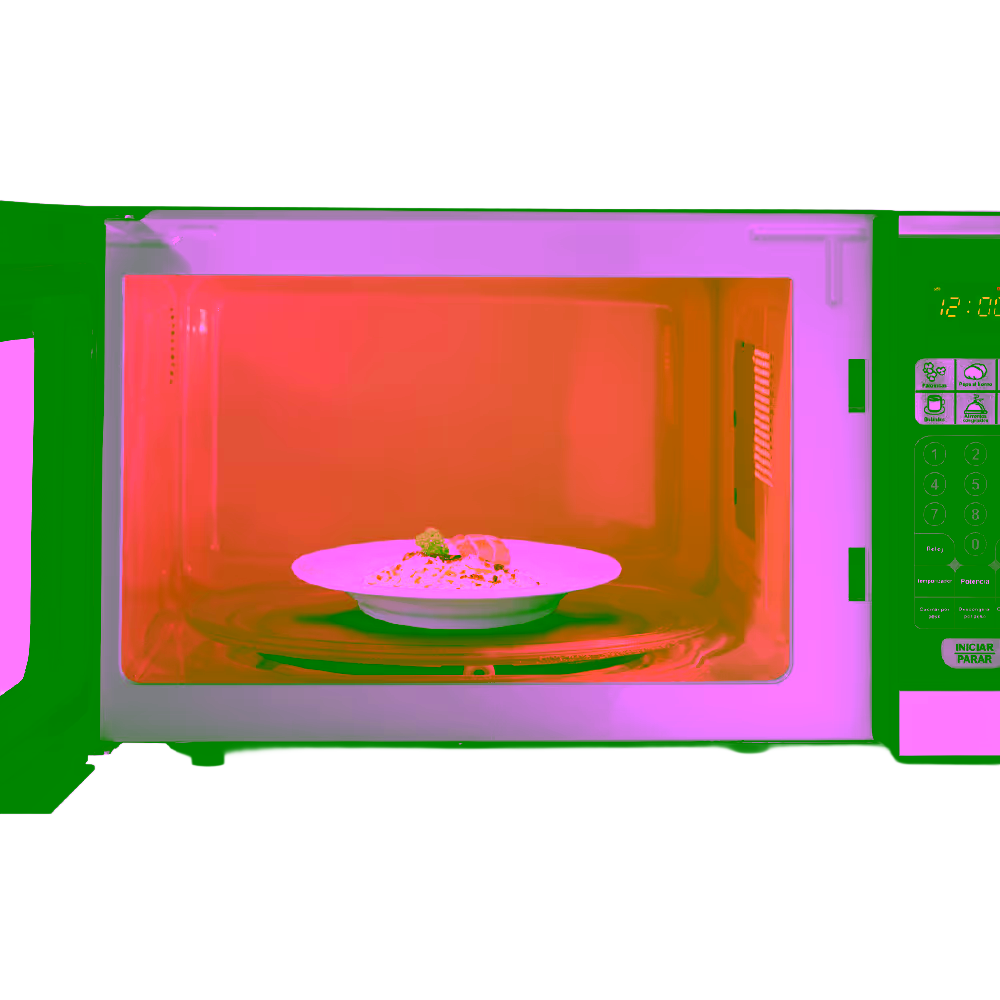 Horno microondas digital Indurama MWI-30NE de 30 litros interior con plato consigue en granhogar