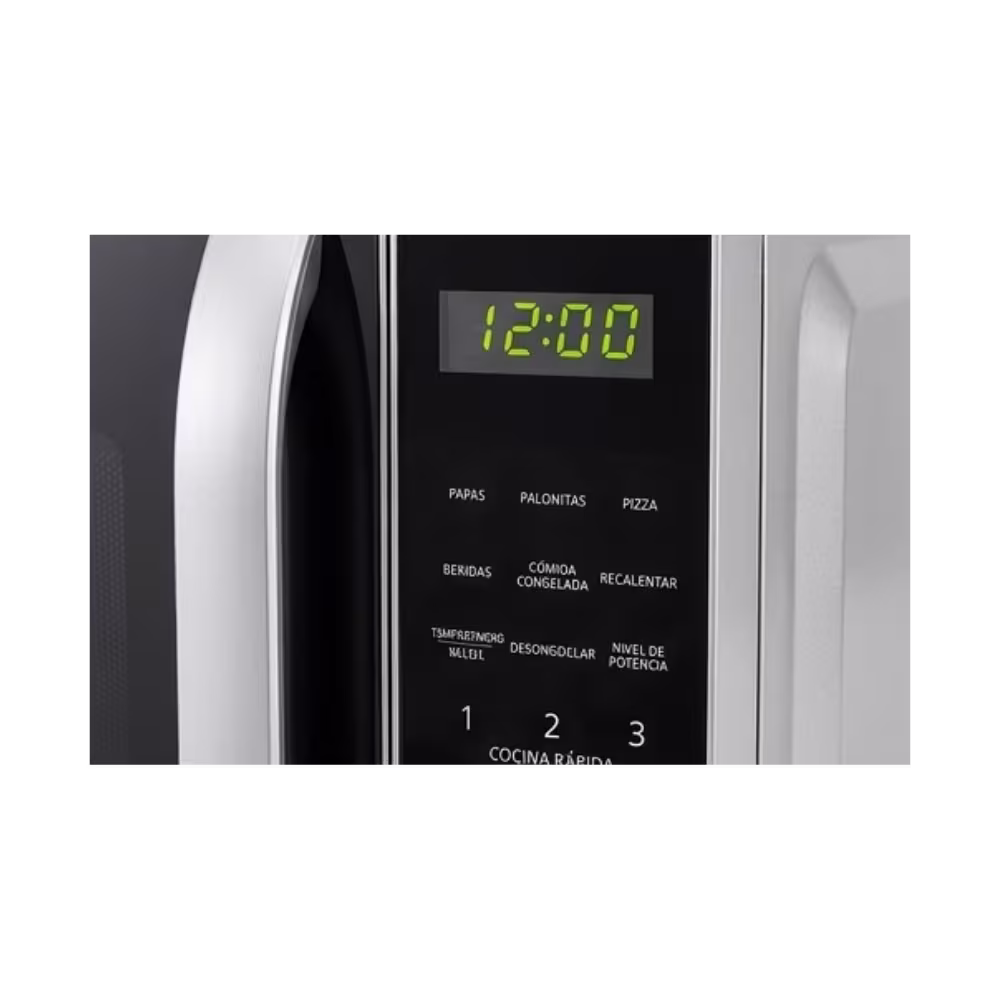 Horno Microondas Prima P70J20AP-P2 pantalla LED encendida y temporizador detalle, compra online en granhogar