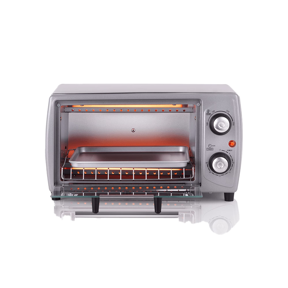 Horno tostador HTI-10L 10L Indurama vista frontal con rejilla encuéntralo en granhogar