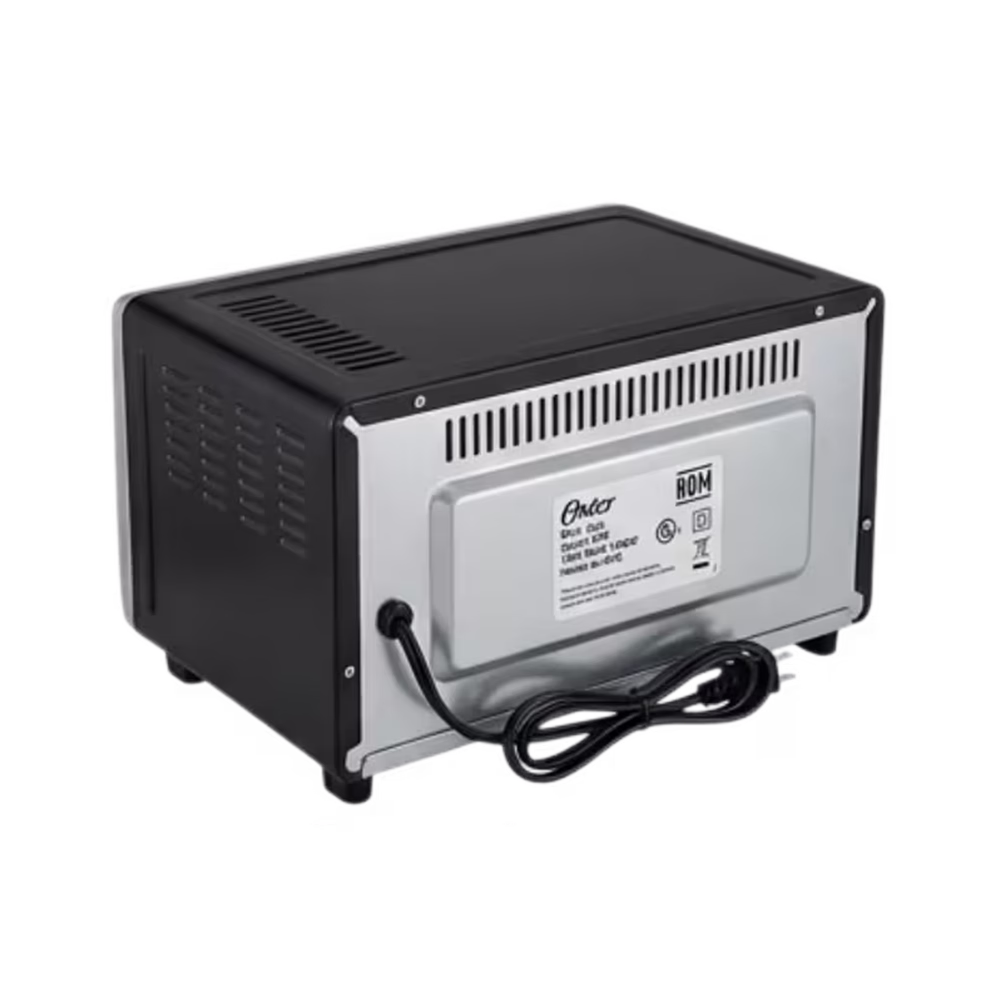 Horno tostador TSSTTV10LTB-013 10LTS 1000W Oster vista posterior cómpralo en granhogar