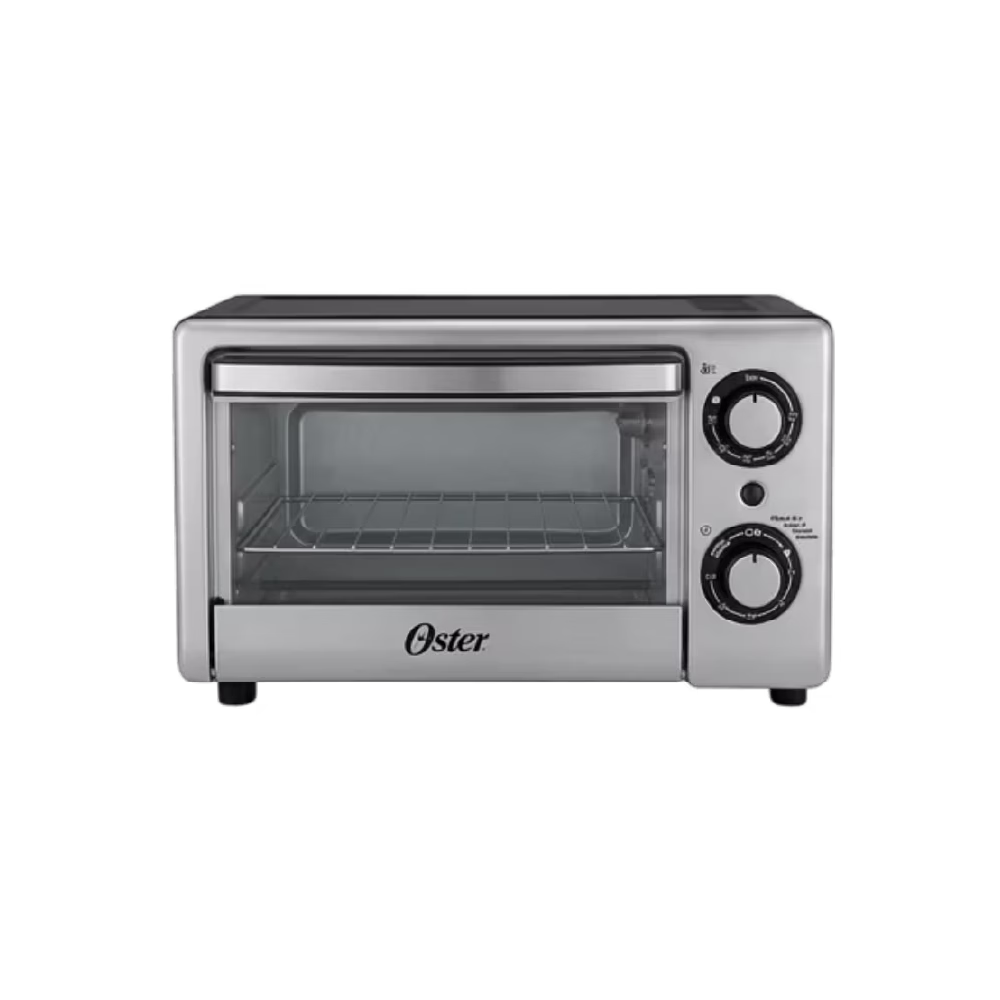 Horno tostador TSSTTV10LTB-013 10LTS 1000W Oster vista frontal descúbrelo en granhogar