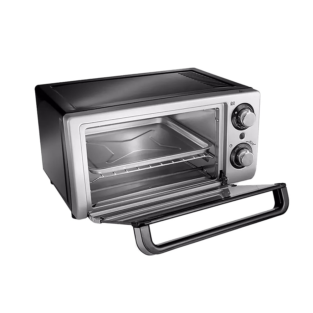Horno tostador TSSTTV10LTB-013 10LTS 1000W Oster con la puerta abierta encuéntralo en granhogar