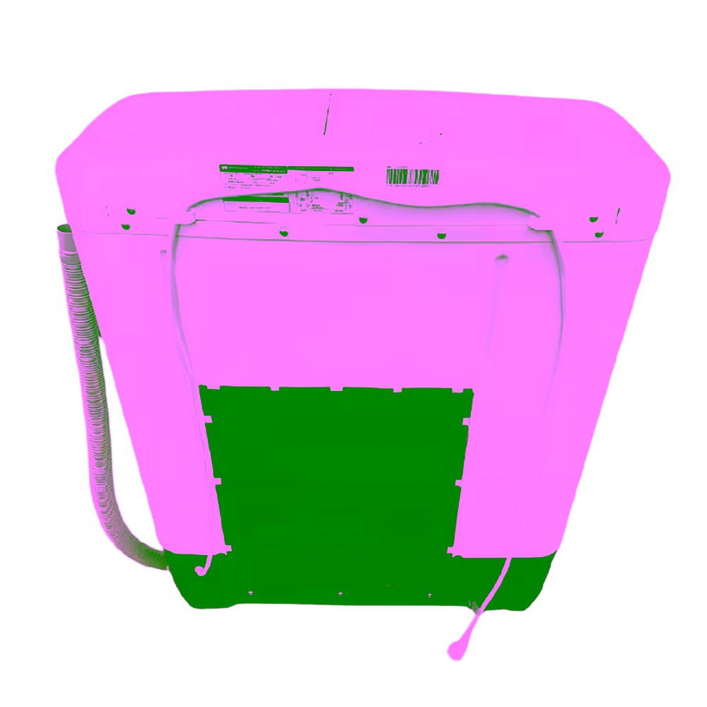Lavadora doble tina White Westinghouse WWTB07M7MUWW de 7 kg vista posterior adquiere en granhogar