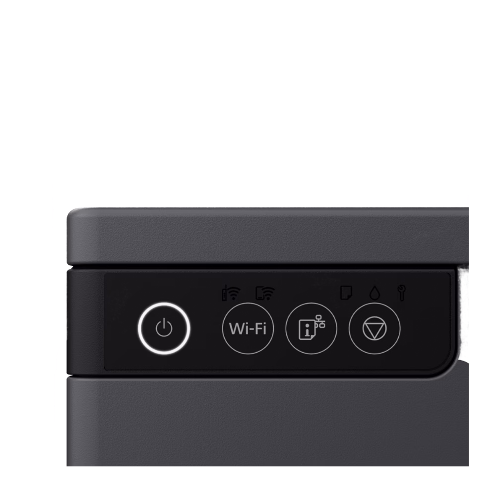 Impresora Fotográfica Epson EcoTank L8050 Wi-Fi botones de control primer plano Adquiere en granhogar