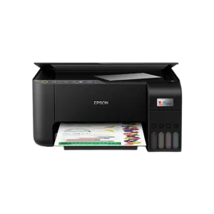 Impresora Epson L3250 ecotank con bandeja de entrada de papel vista frontal disponible en granhogar
