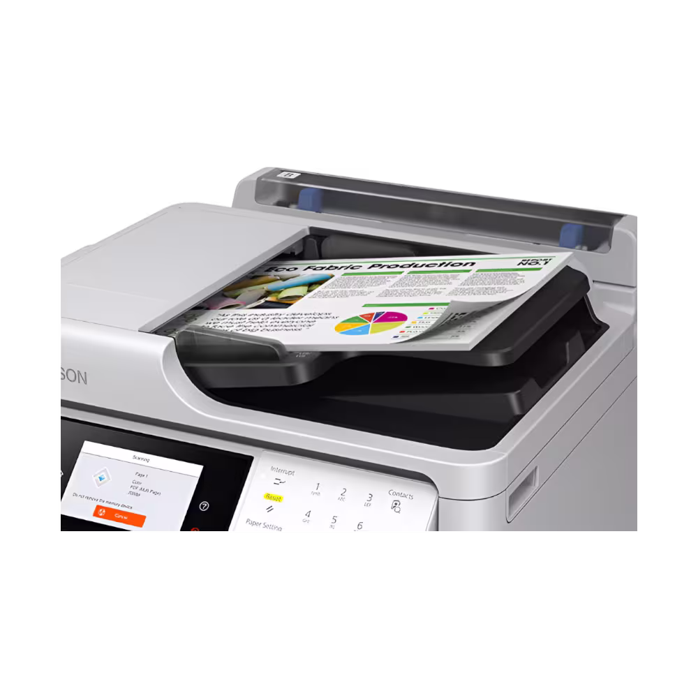 La impresora Epson WorkForce Pro WF-C5890 con WiFi ofrece impresión rápida y de alta calidad, ideal para oficinas que buscan eficiencia y conectividad