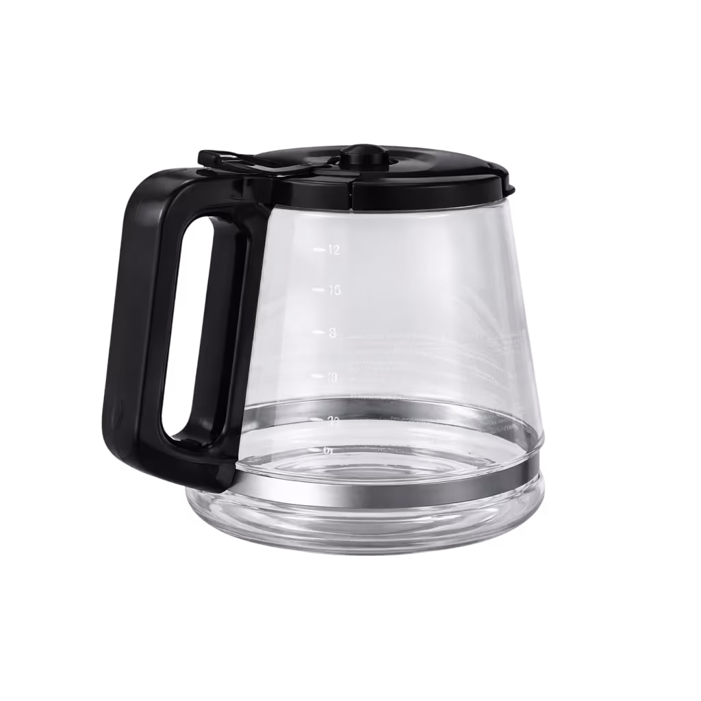 Encuentra la cafetera Oster BVSTDCS12B de 12 tazas con filtro permanente, 1000 watts, función de pausa y el mejor precio solo en Gran Hogar Online.