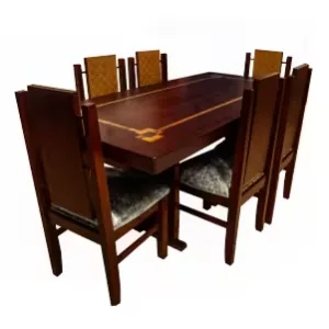juego comedor 6 sillas conejo toro portada