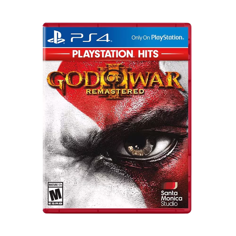 Juego PS4 Sony God Of War III Remastered caratula fisica Playstation Hits, adquiérelo en granhogar