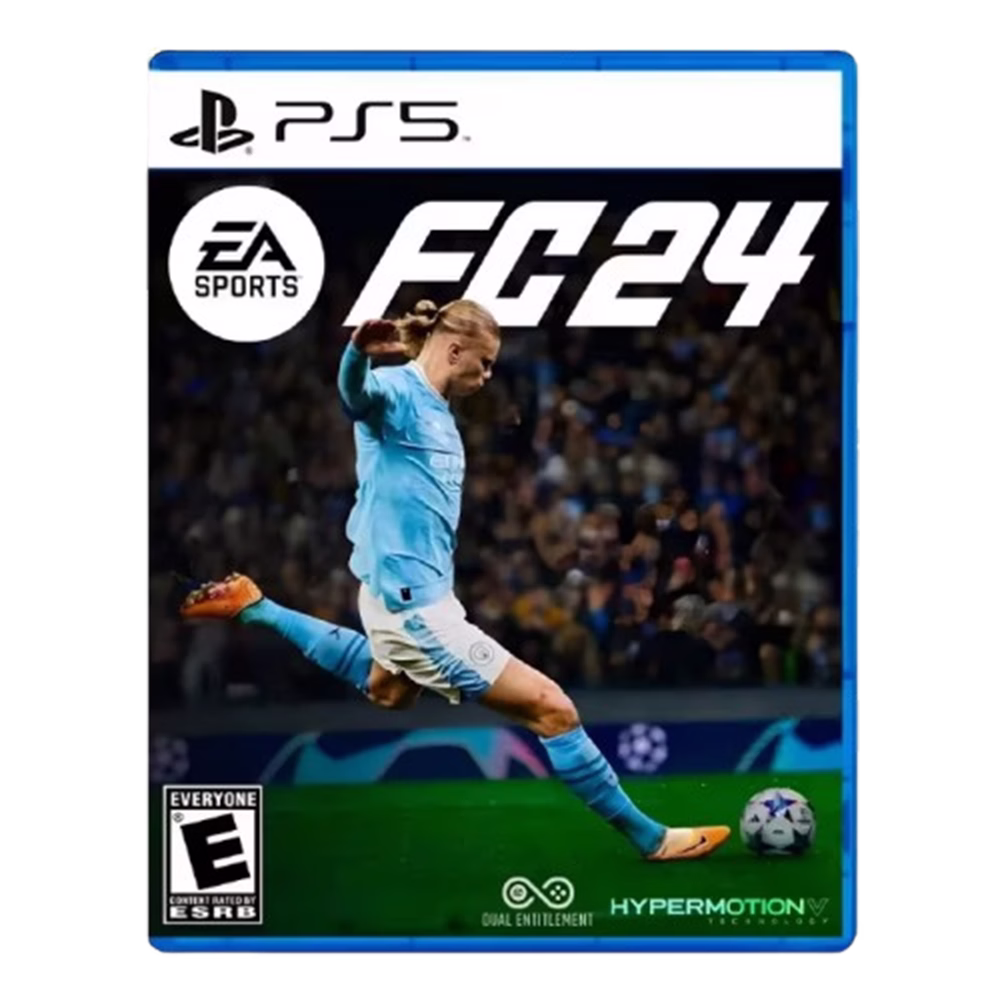 Juego de PlayStation 5 físico FC 24 Sony portada frontal descúbrelo en granhogar