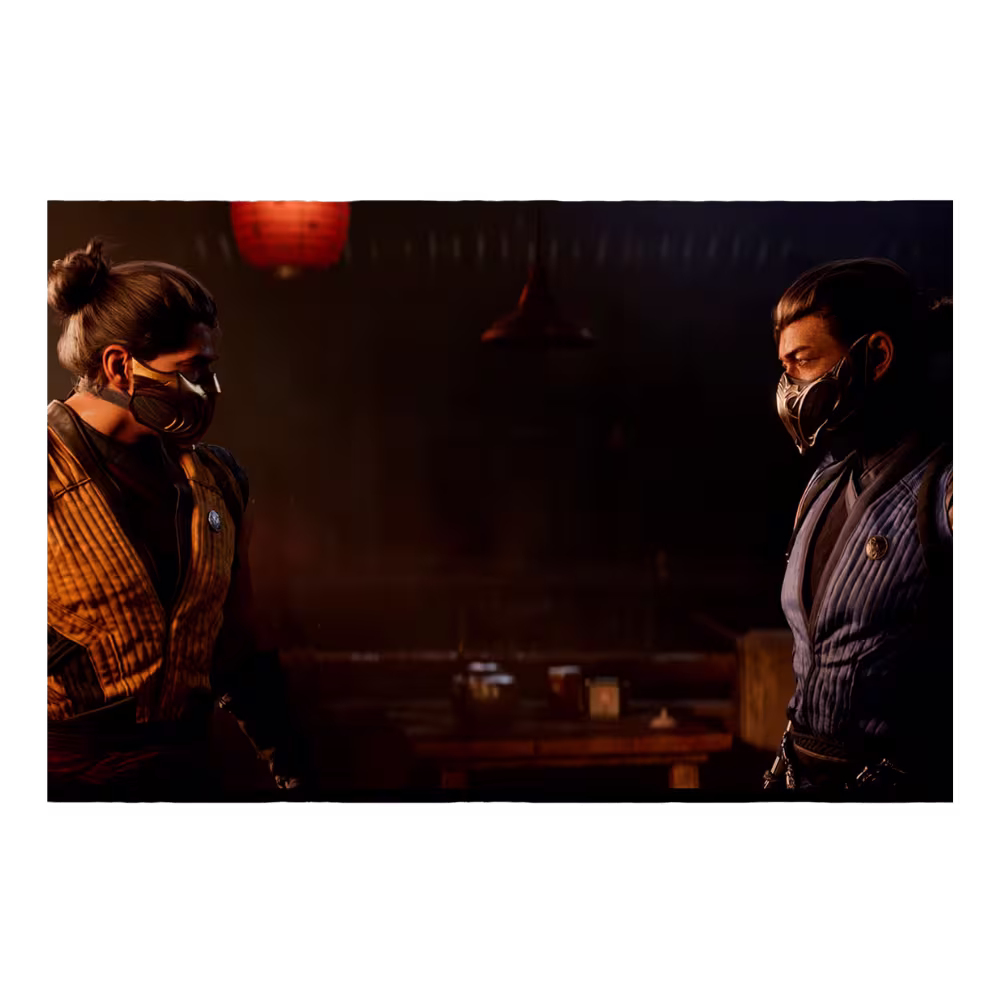 Juego PS5 Sony Mortal Kombat 1 captura gameplay Scorpion y Sub Zero frente a frente compra online en granhogar