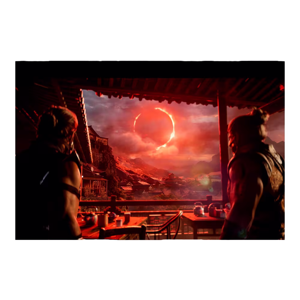 Juego PS5 Sony Mortal Kombat 1 captura gameplay escenario templo eclipse, compra online en granhogar
