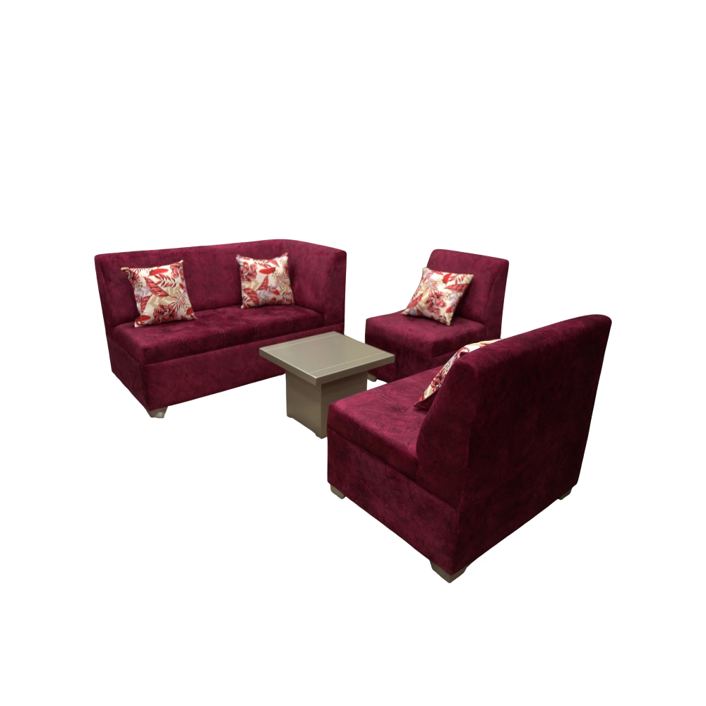 El juego de sala Mini Carolina de Abri ofrece diseño compacto, comodidad y estilo moderno, ideal para espacios pequeños sin perder elegancia.