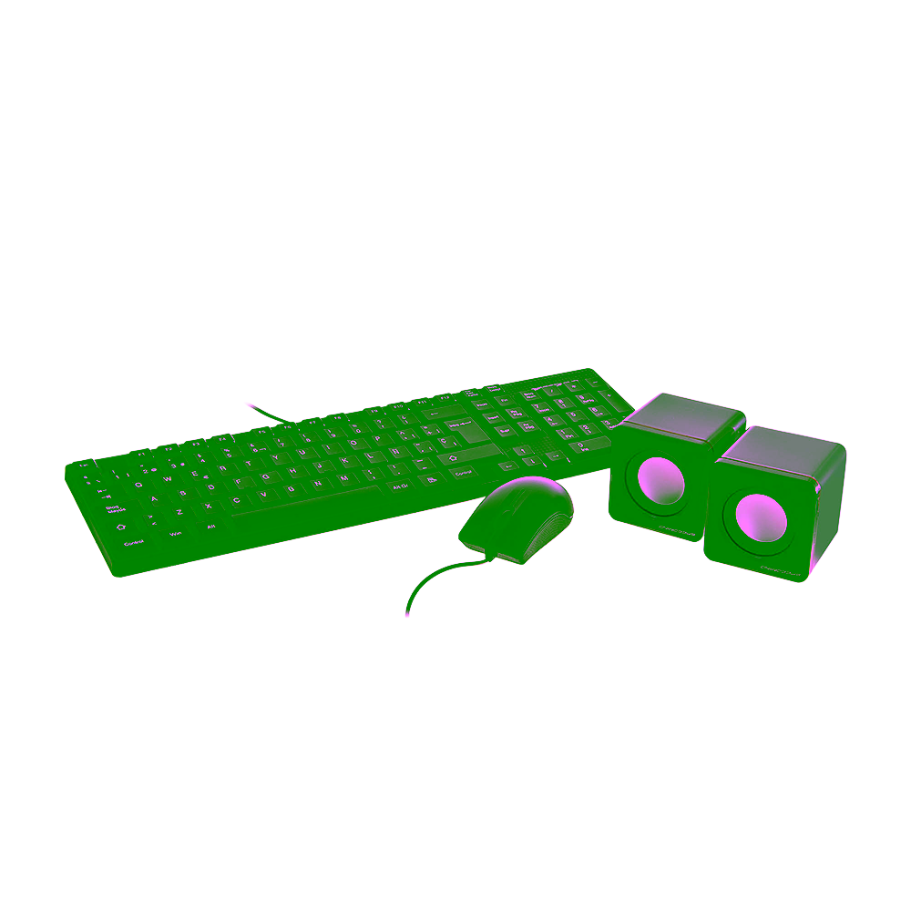 Kit de teclado mouse y parlantes SpeedMind K3N102 conjunto completo encuentra en granhogar