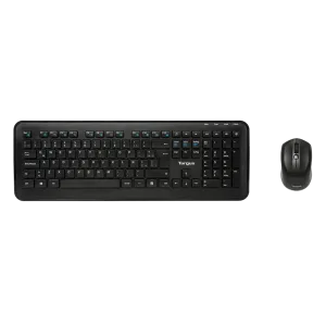 Kit de teclado y mouse inalámbrico Targus AKM610 USB vista frontal encuentra en granhogar