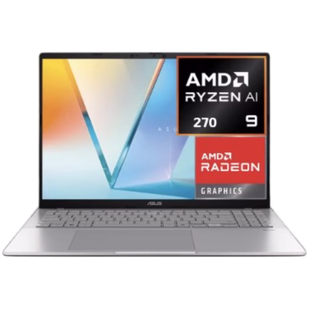 Portátil Asus S16 M3607HA frontal con gráfico Ryzen 9, descúbrelo en granhogar