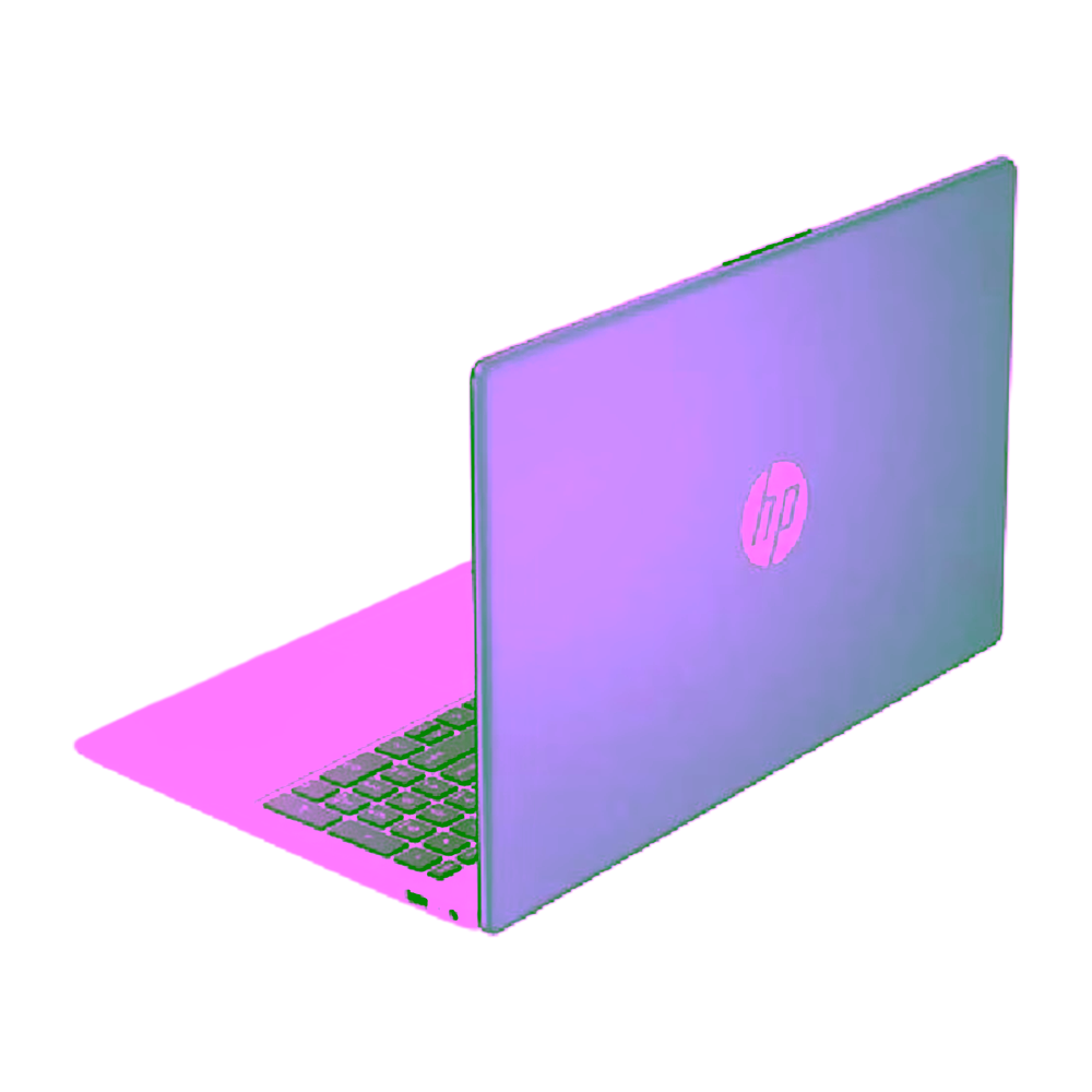 Laptop HP 15-FD0006LA de 512 GB SSD y 12 GB RAM cubierta posterior compra online en granhogar