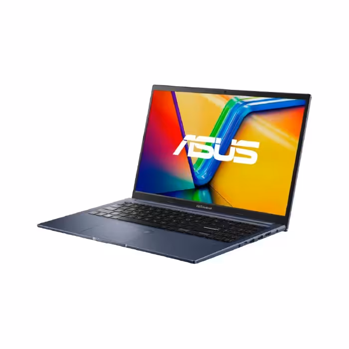 Laptop ASUS X1502VA con pantalla de 15.6", procesador Core i5 13va gen, 16GB RAM y 512GB SSD. Ideal para multitarea y trabajo diario.
