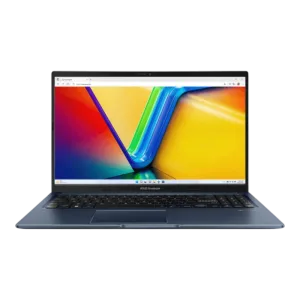 Computador portátil ASUS X1504VA-NJ1939 de 512GB SSD vista frontal recta encuentra en granhogar