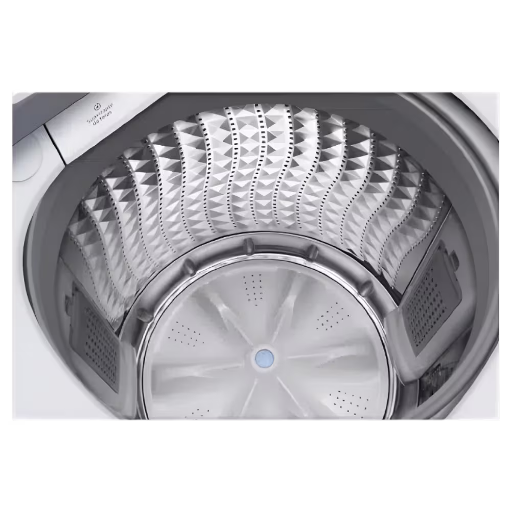 Lavadora automatica Samsung WA19A3353GW-AP tambor interior con pulsador primer plano disponible en granhogar