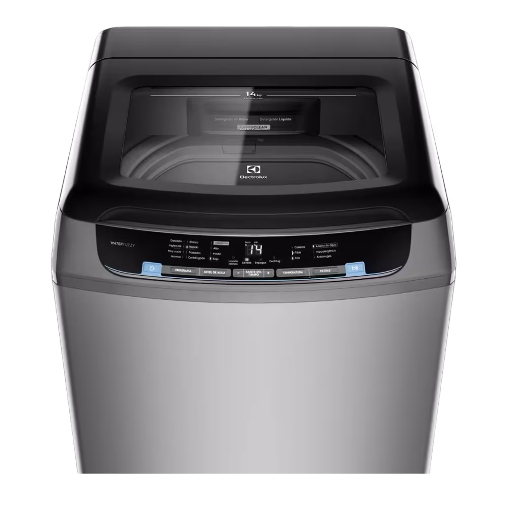 Lavadora automatica Electrolux EWIX14F6CSG panel digital con pantalla LED superior disponible en granhogar