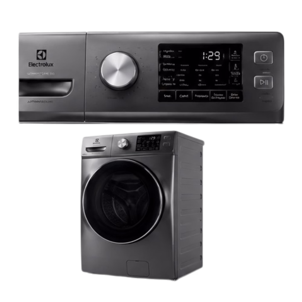 Lavadora automática LRI-21FCR 21kg Indurama acercamiento al panel de control digital adquiérelo en granhogar