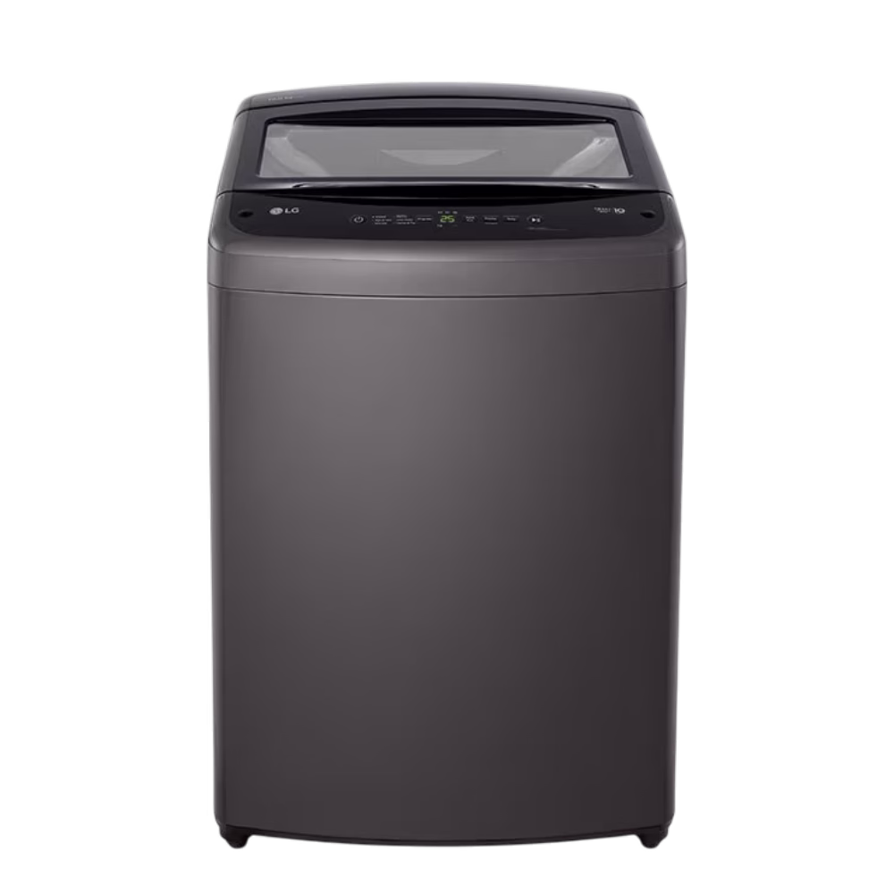 Lavadora automática WT19MVTM carga superior 19kg Inverter LG vista frontal cerrada descúbrelo en granhogar