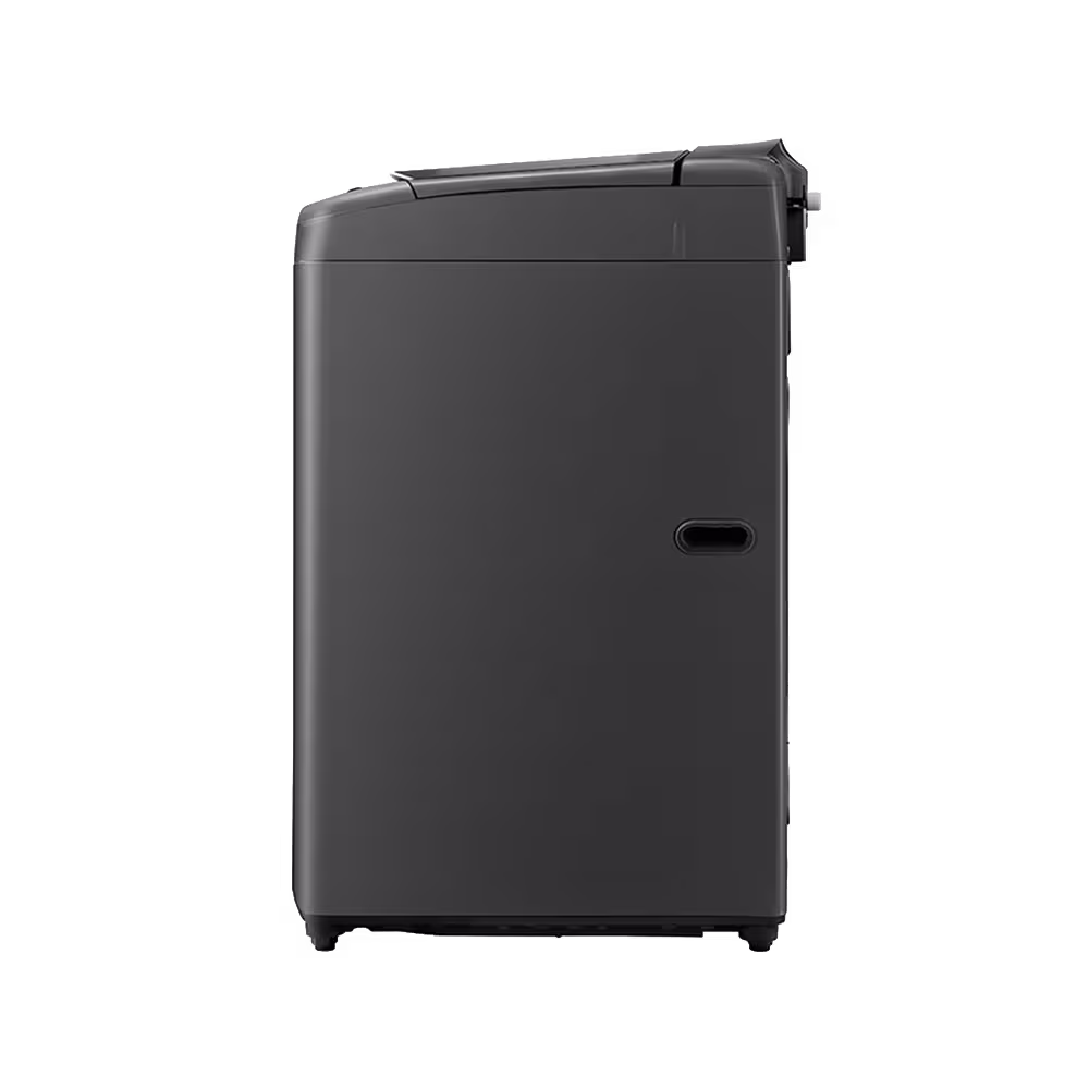Lavadora LG WT21MV6 21 Kg Inverter TurboWash gris vista lateral. Disponible en granhogar