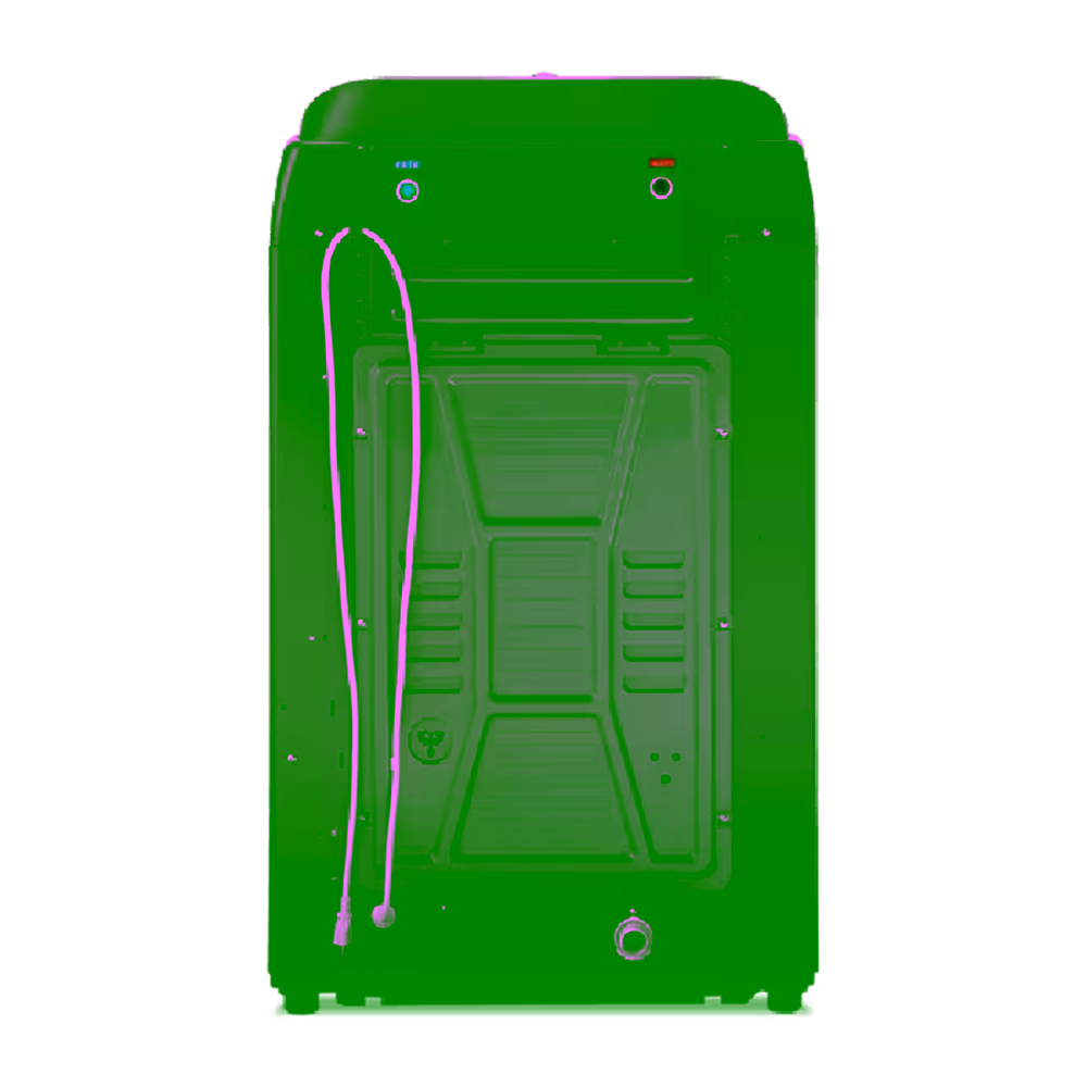 Lavadora automática Indurama LRI-19DGR de 19 kg panel de conexiones posterior obtén en granhogar