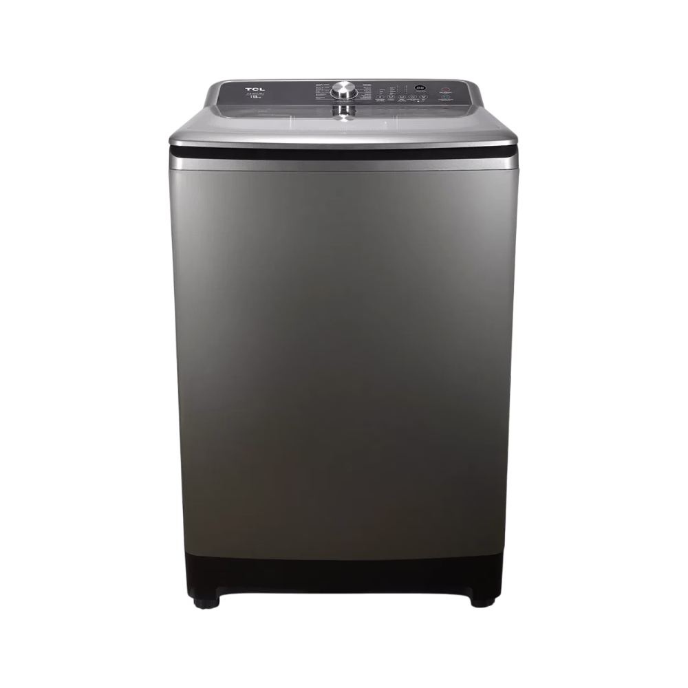Lavadora automática F319TLRG 19 kg TCL gris vista frontal descúbrelo en granhogar
