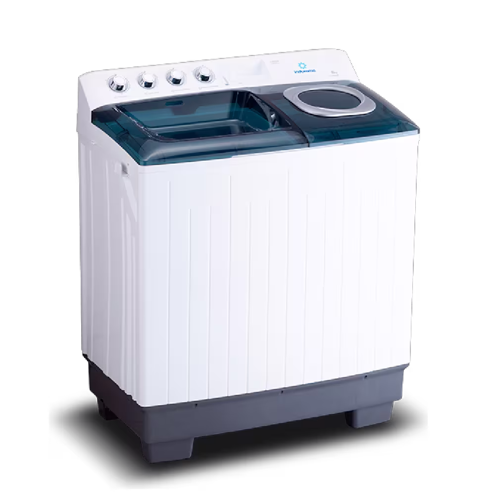 La Lavadora Semiautomática Indurama LRI-15BLSA 15 kg ofrece centrifugado plus y filtro atrapa pelusas. ¡Eficiencia y practicidad en blanco!