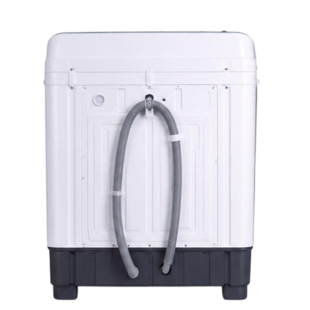 Lavadora doble tina LRI-18BLSA 18kg Indurama vista posterior, encuéntralo en granhogar