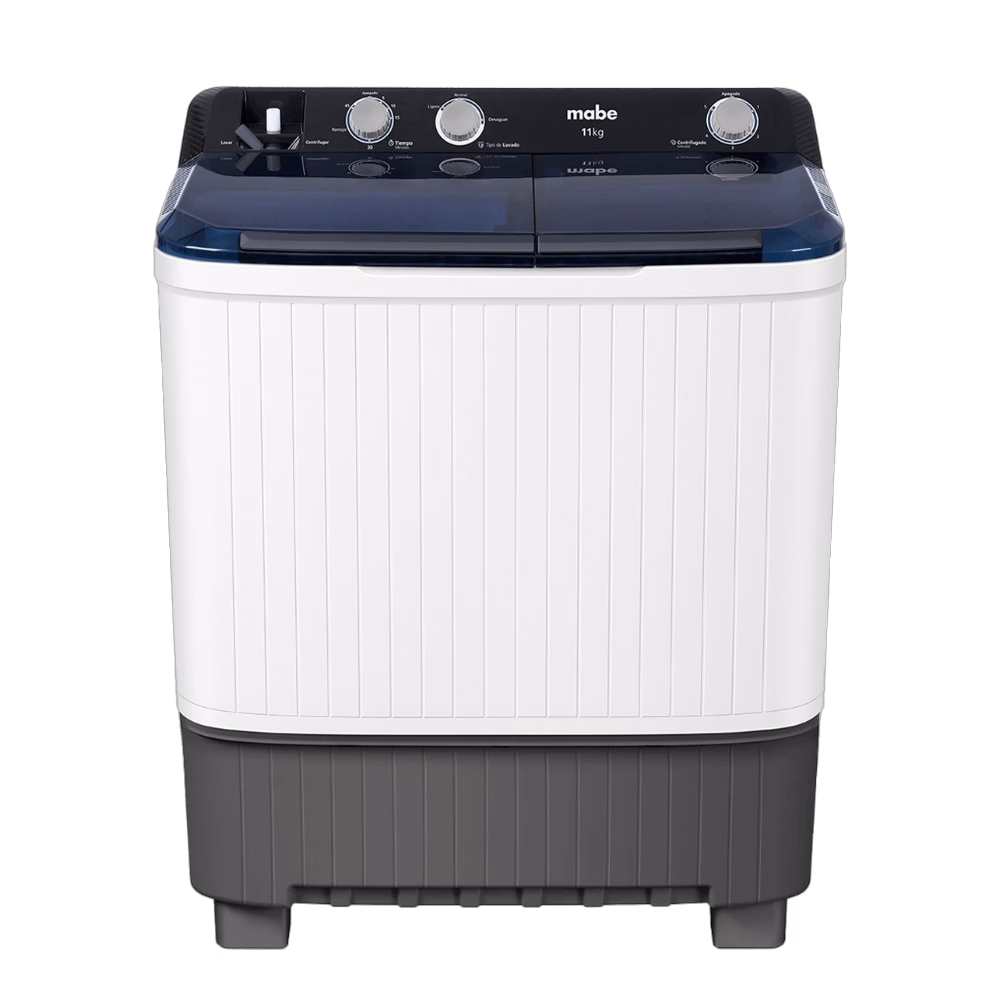 Vista frontal Lavadora Mabe LMDX1123HBAB0 disponible en granhogar