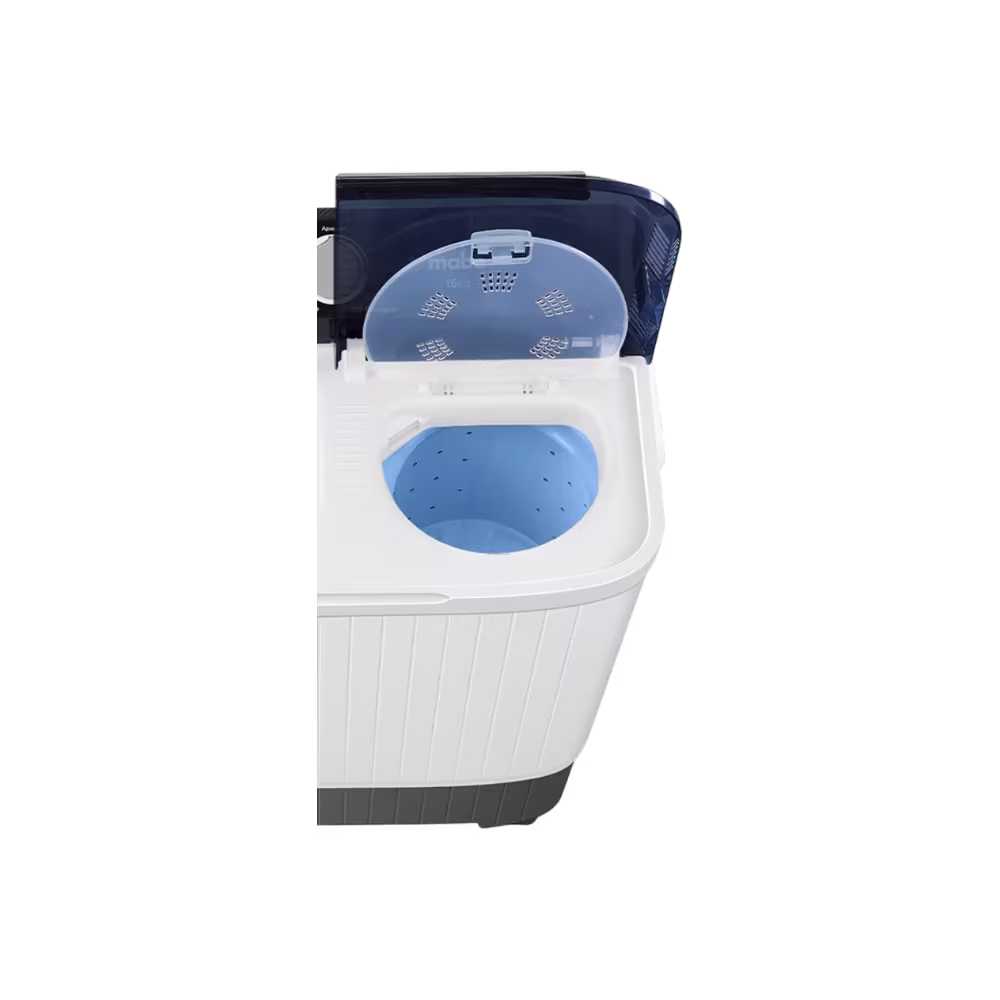 Lavadora doble tina Mabe LMDX6124HBAB0 tina de centrifugado y exprimido vista superior disponible en granhogar