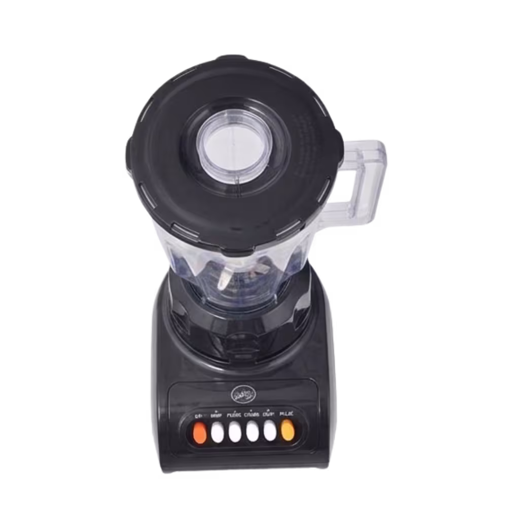 Licuadora Electric Life BJ-999P-B tapa superior negra vista superior, descúbrelo en granhogar