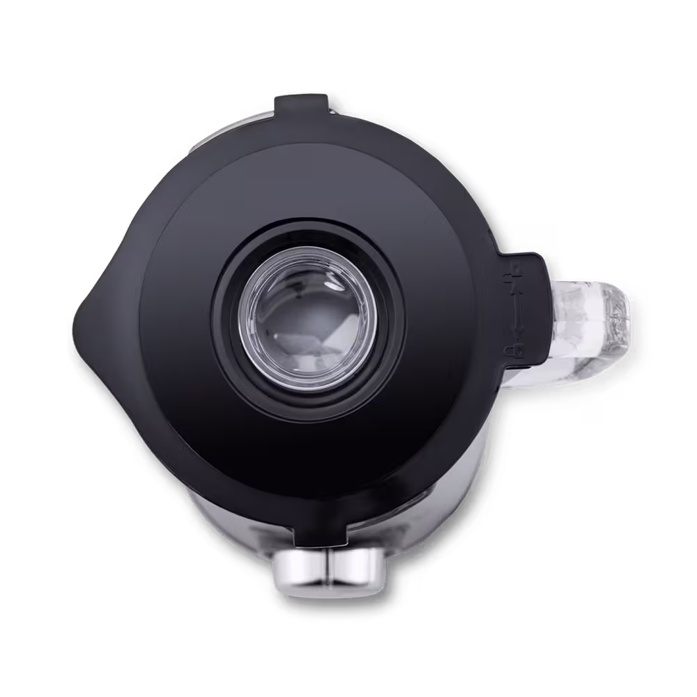 Licuadora Indurama LIC-PPC tapa hermética con tapón medidor vista superior. Encuéntrala en granhogar online