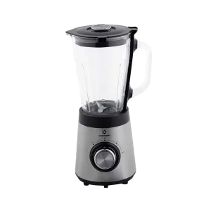 Licuadora Indurama LIC-PPC de 1.5 litros 600W acero inoxidable vista frontal. Encuéntrala en granhogar