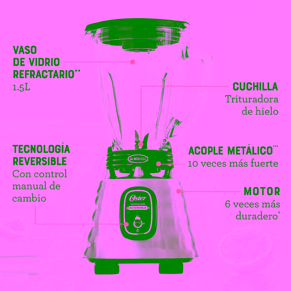 licuadora oster blstbeste 013 informacion