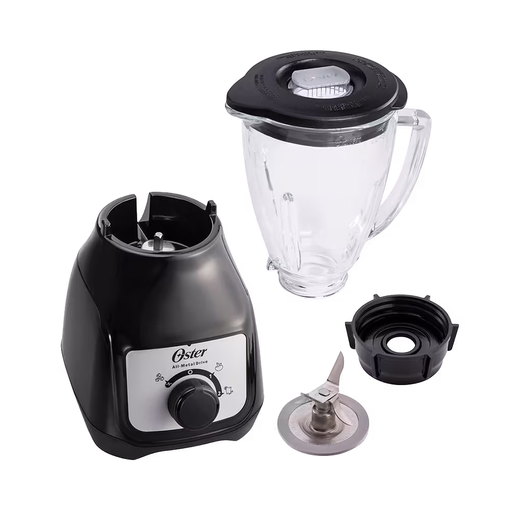 Licuadora Oster BLSTKAG-BRD-013 de 550W con piezas desmontables. Disponible en granhogar