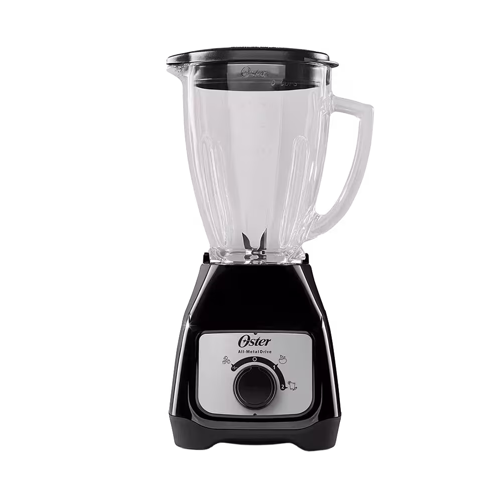 Licuadora Oster BLSTKAG-BRD-013 de 1.5 litros con vaso de vidrio. Cómprala en granhogar
