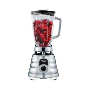 Licuadora BLST4126R-013 1.25LTS 3VL 700W roja Oster con frutos rojos descúbrelo en granhogar