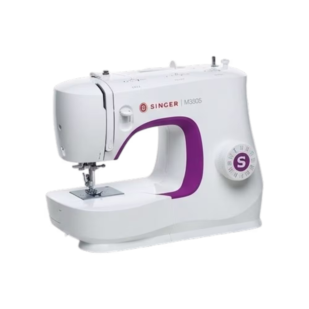 Encuentra la maquina de coser Singer 3505 con prensatelas para cierre, ojal, botón y el mejor precio solo en Gran Hogar.