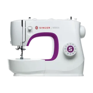 Máquina de coser doméstica Singer 3505 de 32 puntadas vista lateral derecha encuentra en granhogar