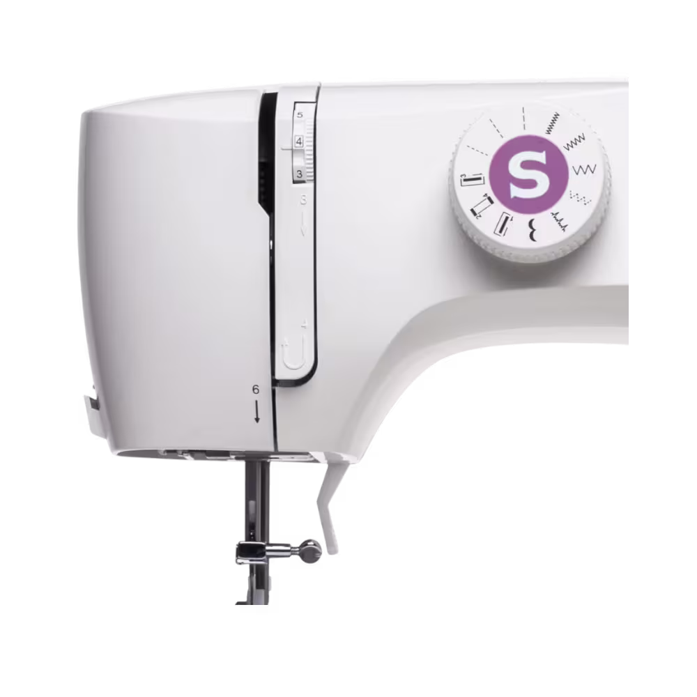 La máquina de coser Singer M1605 es ideal para el hogar. Compacta, fácil de usar y perfecta para costuras básicas con resultados precisos y confiables