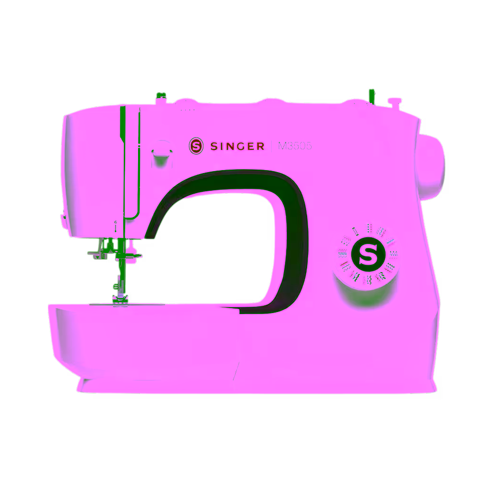 Máquina de coser doméstica Singer 3505 de 32 puntadas vista lateral derecha encuentra en granhogar