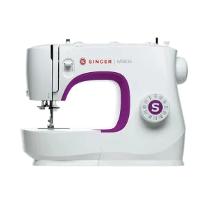 Máquina de coser doméstica Singer 3505 de 32 puntadas vista lateral derecha encuentra en granhogar