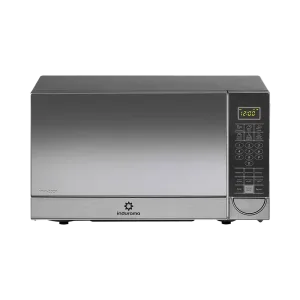 Horno microondas Indurama MWI-20CR 20 litros croma espejo vista frontal. Encuéntralo en granhogar